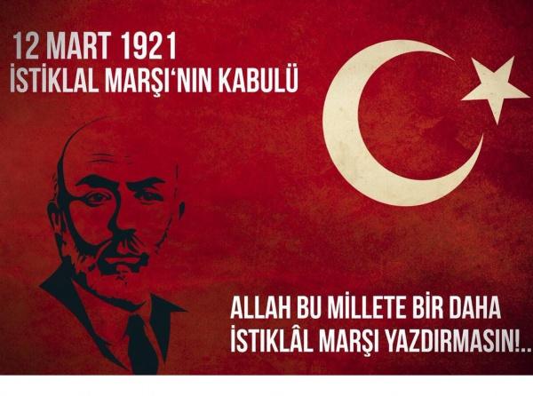 12 Mart İstiklal Marşının Kabulü ve Mehmet Akif Ersoy´u Anma programı